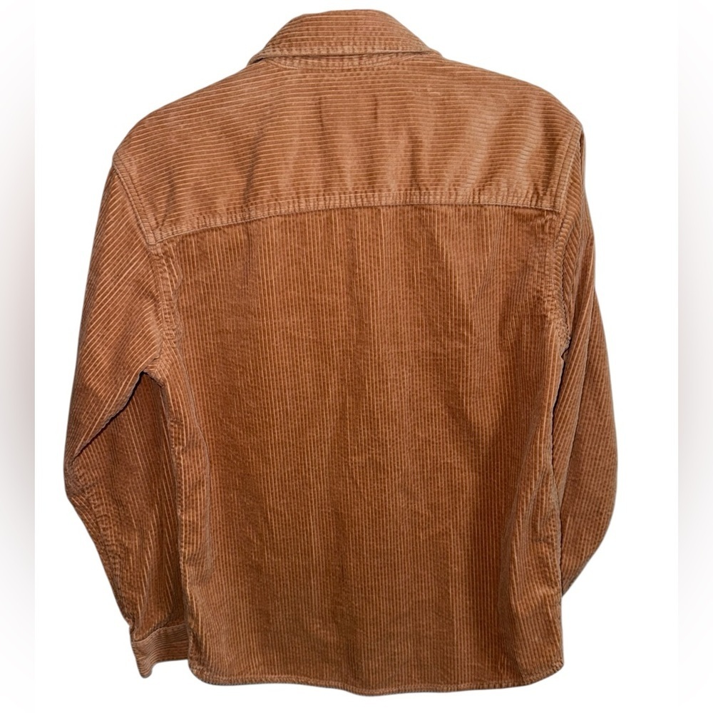 Original Use Corduroy Button Up Overshirt Tan Brown XS - Picture 3 of 9